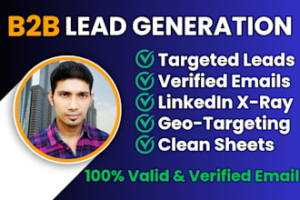 do b2b lead generation, targeted business leads and email list