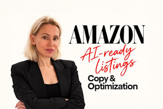optimize your amazon listing for SEO, rufus and alexa to get picked by ai search