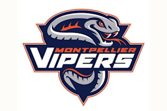 design high quality custom snake logo for your brand
