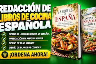 design spanish cookbook spanish cookbook design formatting recipe book meal plan