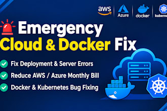 fix cloud deployment errors, docker bugs, and optimize AWS azure cost