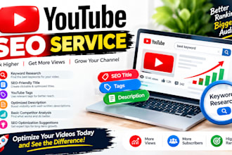 do youtube SEO for titles, tags, descriptions and keywords