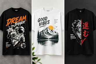 create a unique and creative t shirt