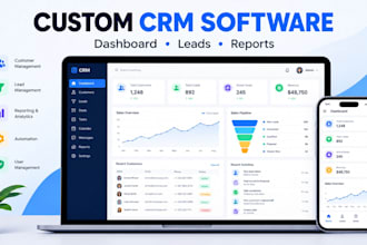 develop a custom CRM software for your business