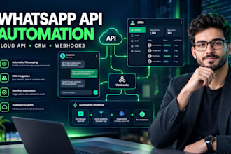 do whatsapp business api setup, whatsapp chatbot, whatsapp cloud api with crm