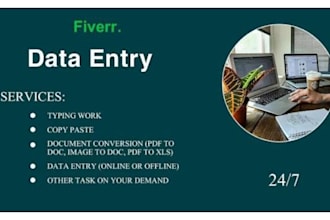 do any data entry faster