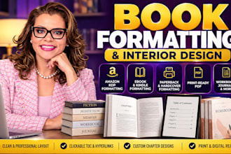 do book formatting ebook workbook design kindle ebook formatting paper back