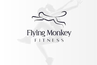 create a bold and memorable monkey head logo