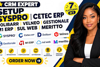 setup syspro crm cetec erp dolibarr velneo gestionale m1 erp sul web meritto