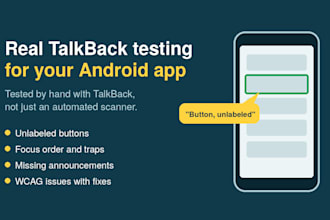 test your android app accessibility with the talkback screen reader