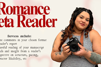 beta read your romance novel