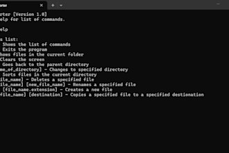 develop c and cpp console applications and tools