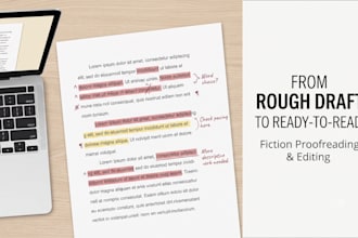 proofread and edit your romance or fiction novel