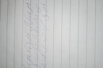 do professional handwriting and handwritten assignment work