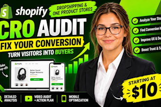 optimize shopify product pages for cro and fix shopify conversion issues