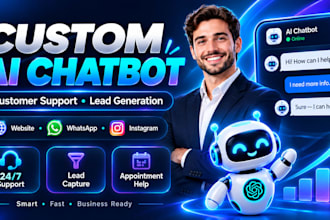 build an ai chatbot for customer support and lead generation