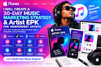 create 30days music strategy apple itunes music for independent artist marketing