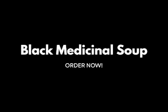 coaach on how to prepare black medicinal soup