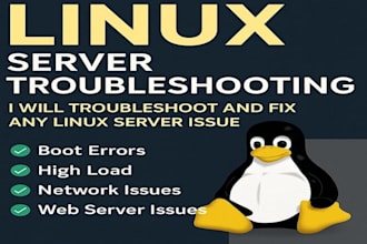 fix linux server issues and troubleshoot ubuntu or centos
