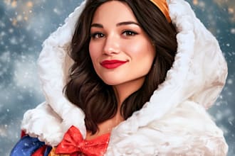 disney realistic portrait from disney portrait
