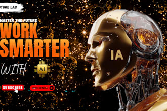 design eye catching ai youtube thumbnails and banners