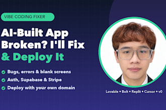 fix, finish and deploy your lovable, bolt, replit or cursor app