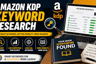 research amazon KDP keywords for your book