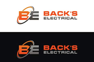 do modern logo for solar electric renewable energy brand