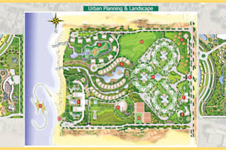 prepare landscape shop drawings and architectural cad drawings
