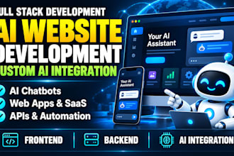 ai website development as full stack ai software developer with ai integration