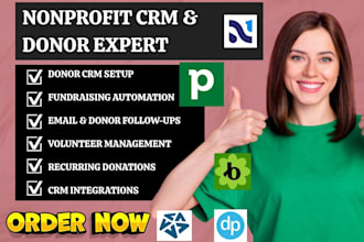 pipedrive donorperfect bloomerang bonterra engagebay givebutter zeffy neon crm