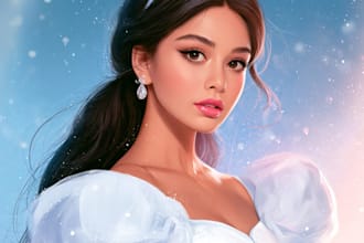 do disney cartoon portrait