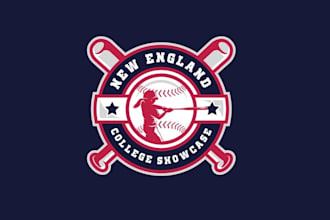 design a professional england college showcase logo