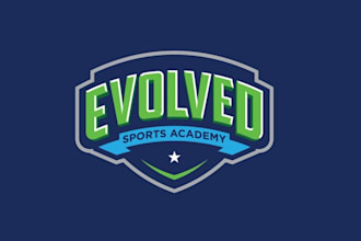 design a fun youth sports brand logo for your team or organization