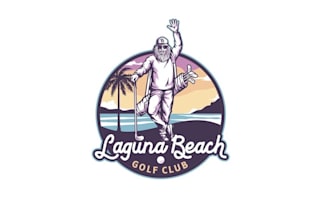 design a professional luxury golf club logo for your brand