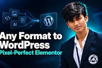 convert, clone and redesign any website to wordpress