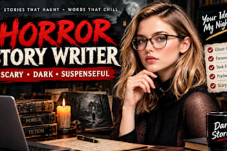 write horror stories scary fiction ghost stories thriller dark fiction writer