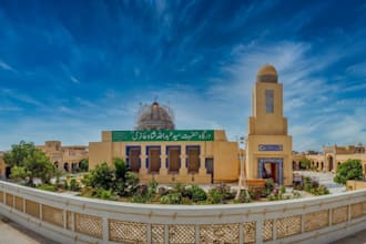 visit abdullah shah ghazi shrine in karachi