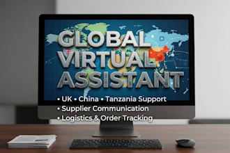be your virtual assistant for UK and china business operations