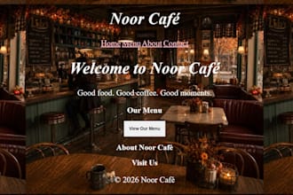 build a responsive custom website