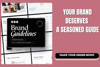 design creative brand identity branding book brand visuals brand guidelines