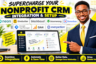 neon givebutter blackbaud bloomerang donorbox gtm ga4 everyaction nonprofit crm