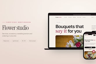 build a modern responsive website for your small business