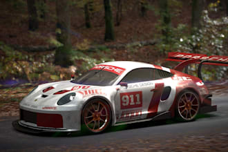 create 3d sport car for beamng drive, mods file conversion, ac 3d car custom kit