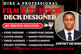 do pitch deck design, powerpoint design, investor pitch deck, canva presentation