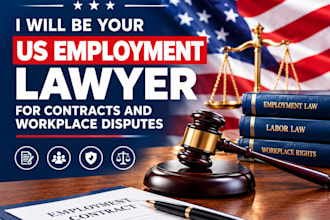 be your US employment lawyer for contracts and workplace disputes