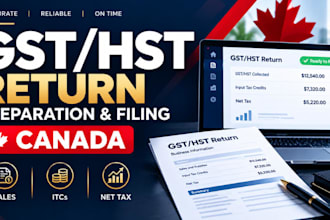prepare and file your gst hst return in canada