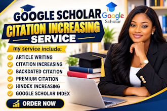 increase google scholar citation and write and publish research article