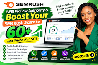 grow your semrush authority score to 60 plus with strategic SEO