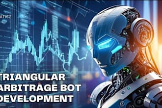 develop dex arbitrage bot, crypto arbitrage bot and solana arbitrage bot